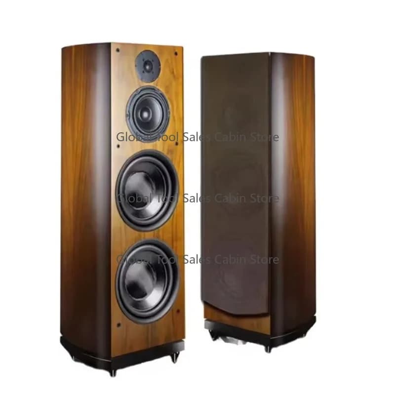 JD-101 Floor Speaker Tower Speaker Wooden Case Passive None-Battery Lossless