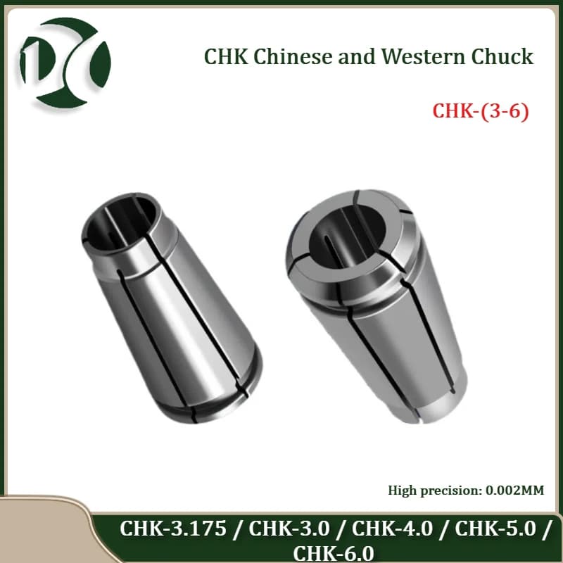 CHK-3.175 / CHK-3.0 / CHK-4.0 / CHK-5.0 / CHK-6.0 Spindle Chuck Lock Mouth Collet