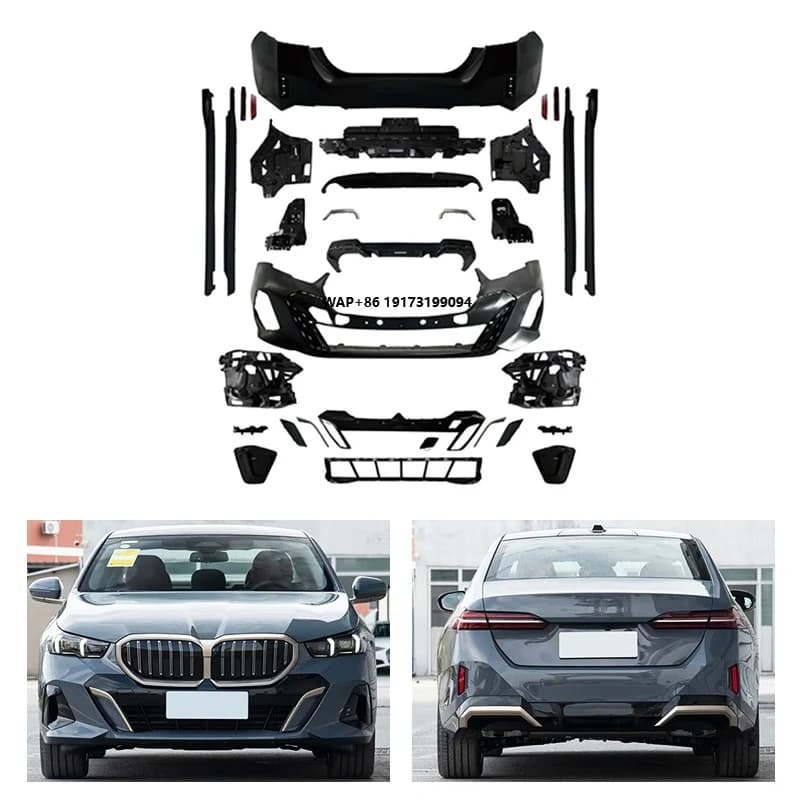 2024 Car Modification Upgrade LCI M-TECH Surround Front Bumper Rear Bumper Body Kit Suitable for  5 Series G60 G68
