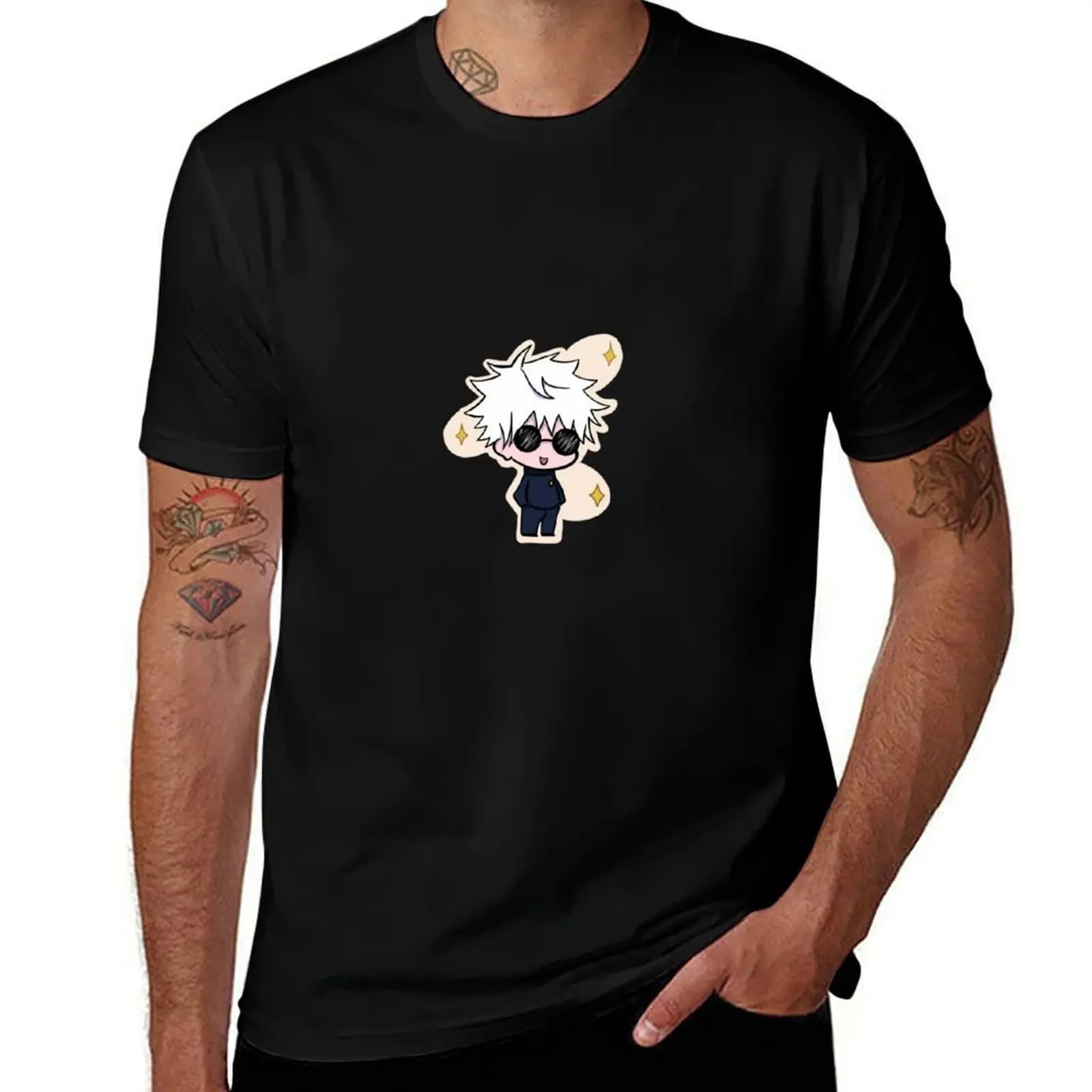 Gojo T-Shirt Urban Style Casual Short Sleeve Top T-Shirt
