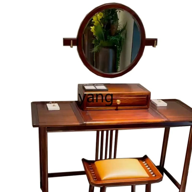MM modern simple solid wood makeup table villa bedroom size apartment storage furniture