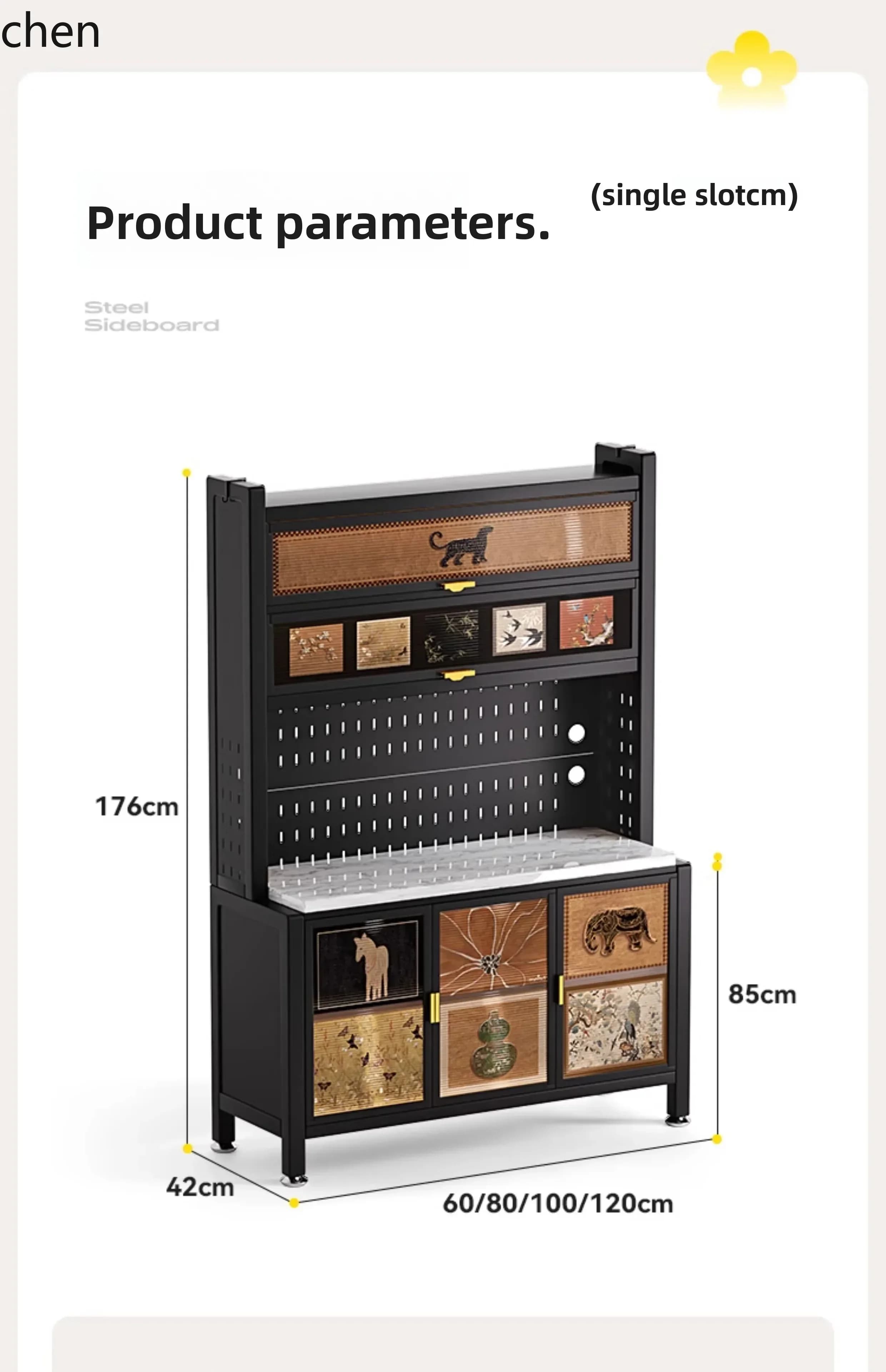 y9- medieval style small dining side against the wall integrated locker very narrow high cabinet stainless steel coffee cabinet