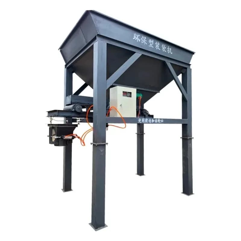 filling bag machine sand and gravel yellow sand filling bag packing, weighing and sealing integrated machine sand bagging