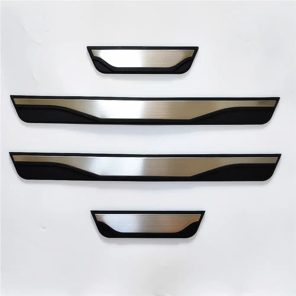 For Renault Kadjar 2015-2021 2022 2023 Auto Door Sill Scuff Plate Trim Stainless Threshold Kick Pedal Protectors Car Accessories