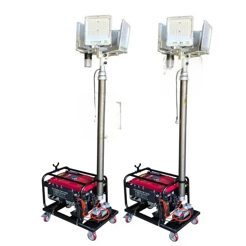 Remote control automatic light car mobile lighting car lights diesel   generator lights outdoor   lighting work