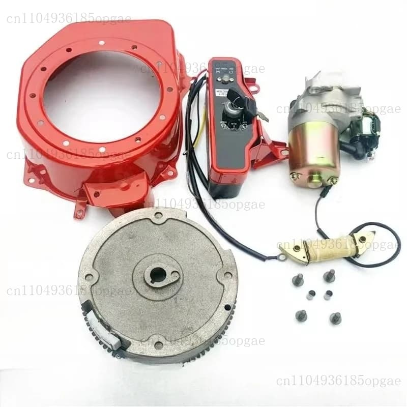 3KW Generator Accessories Dispenser 168F 170F GX160 Modified Remote Control Electric Start Motor Full Set