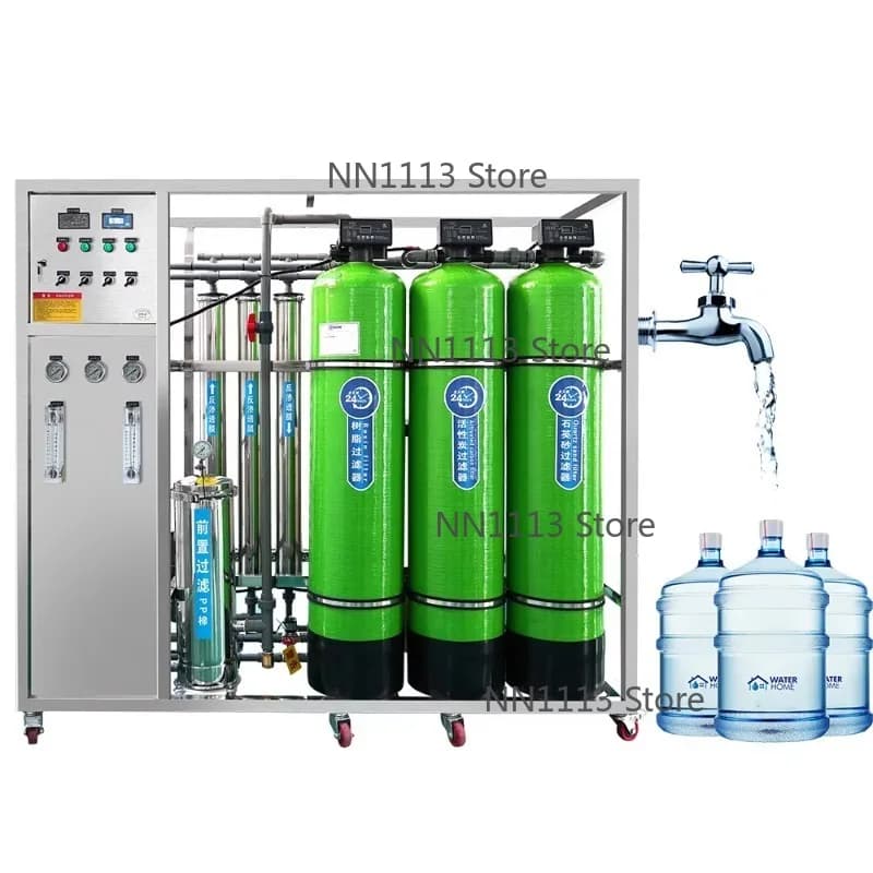 2000 5000 LPH Commercial RO Water Treatment Plant Reverse Osmosis Membrane Direct Drinking  Water Purification Systom Customized
