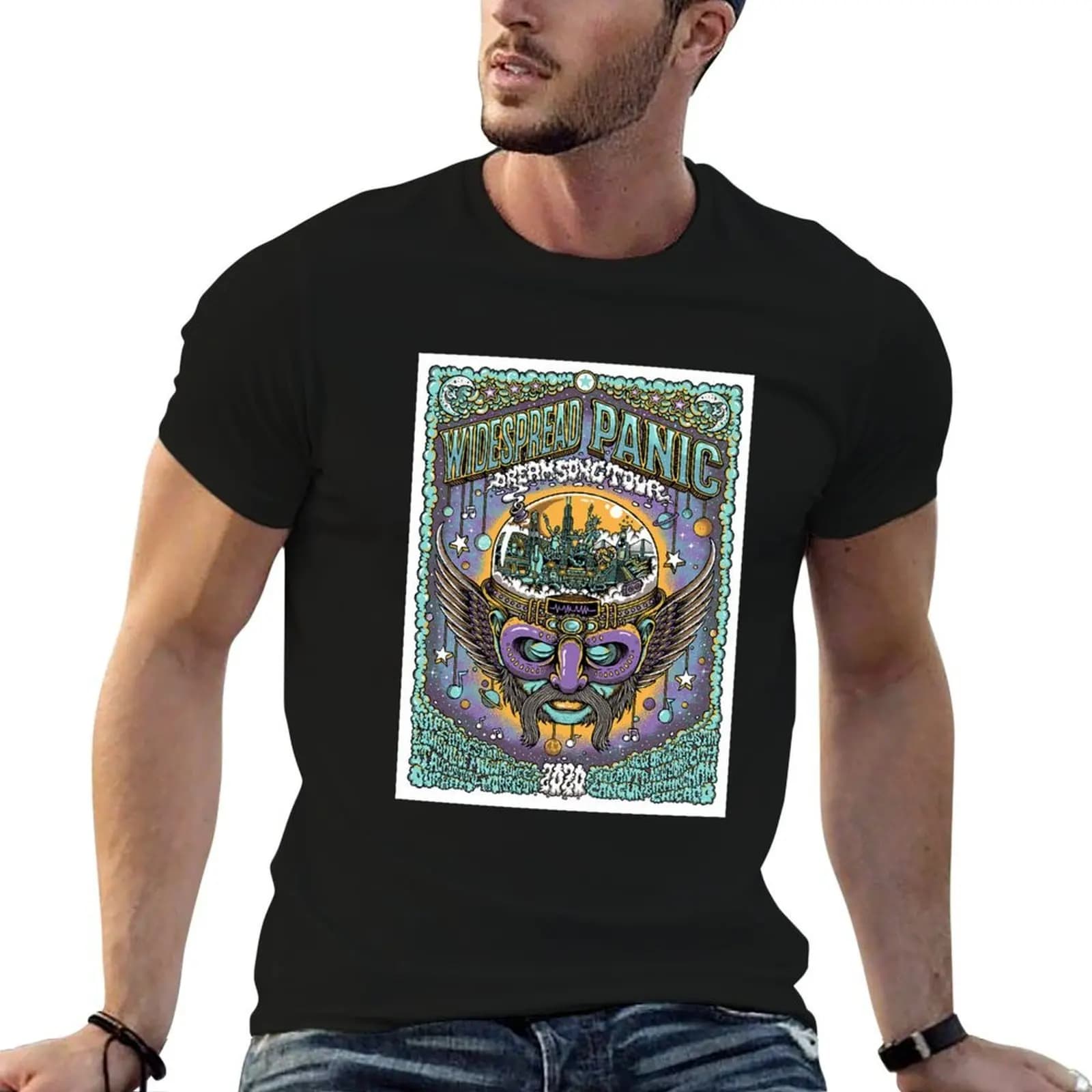 The Philosophy Of Widespread Panic T-Shirt football t shirt shirts graphic tees T-shirts for men cotton