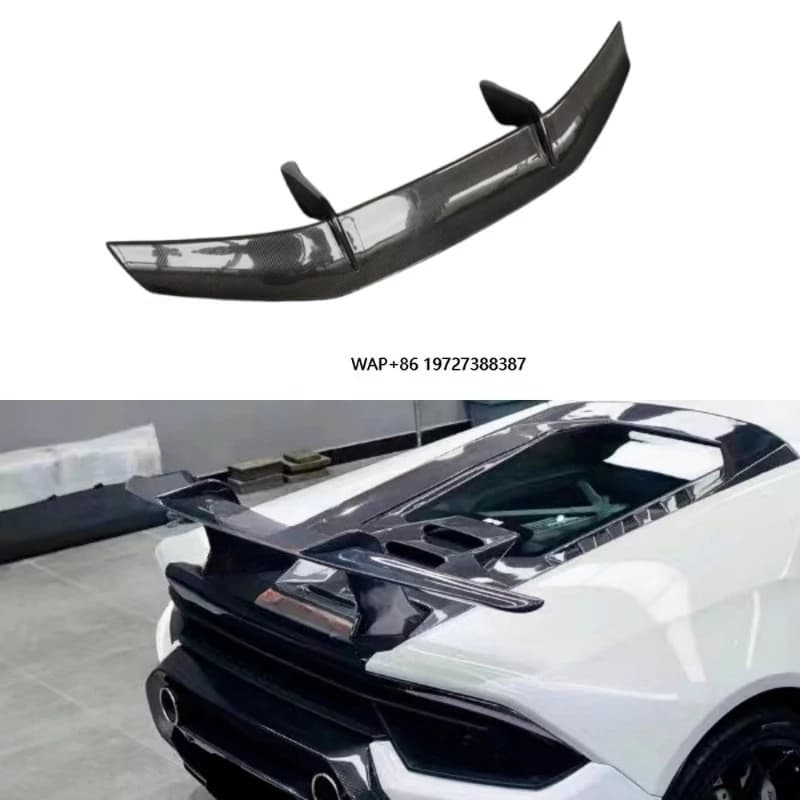 Car Tail Wing Kit for LP610 Upgraded P-style High-quality Carbon Fiber Rear Spoiler Body Kit