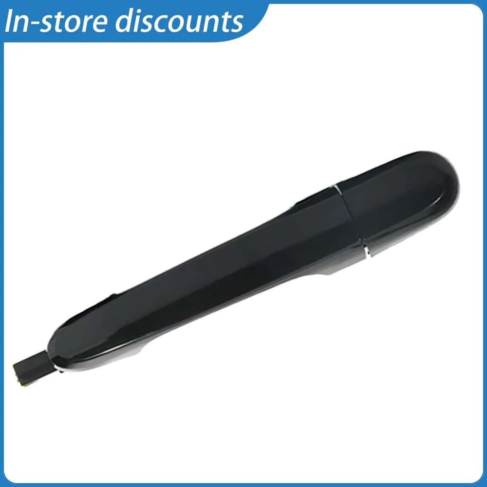 Black Front Right Exterior Door Handle for 2005-2010 Kia Sportage,  Quality Direct Replacement Automotive Part, OEM 82661-1F000