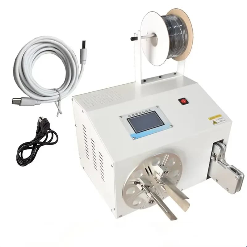 Semi- Automatic Twisting Winding Banding Bundling Tying Electrical Copper Wire Cable Machine Machinery Making Equipment