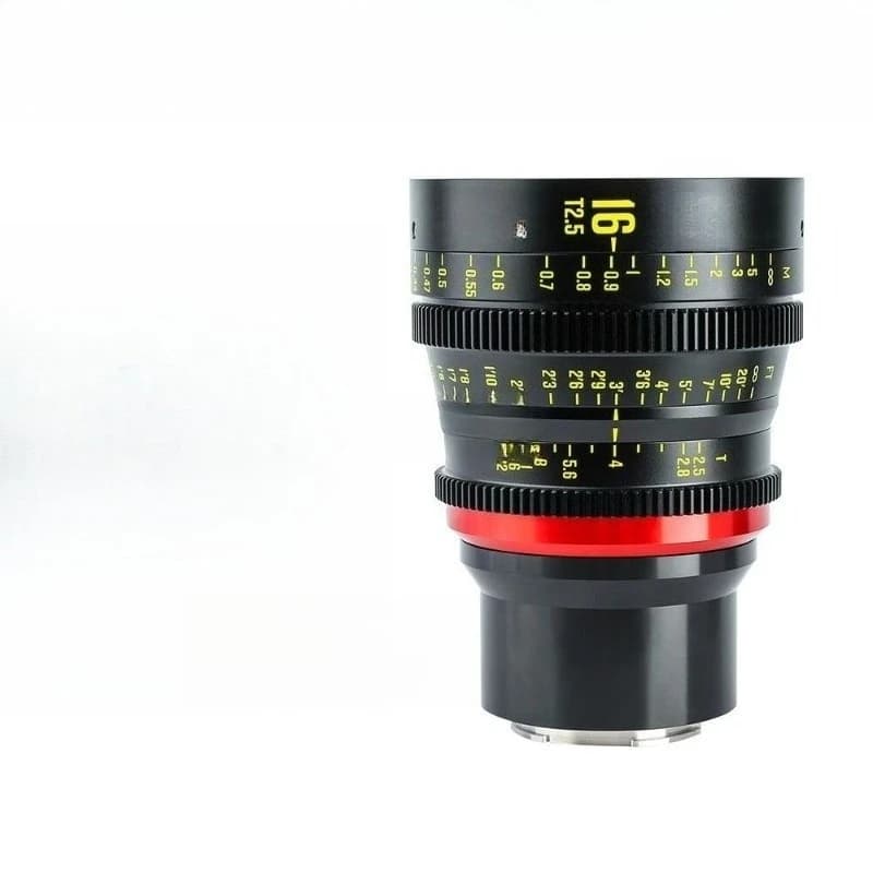 50mmT2.5 full frame size fixed focus lens PL/EF/EFR/E/L mount