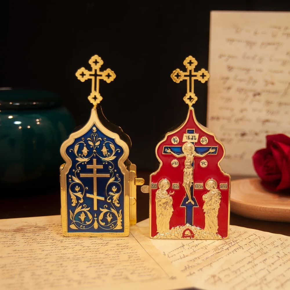 Orthodox Holy Water Holy Oil Ritual Supplies Crucifixion Cross Design Church Supplies Religious Decoration Religion Gift