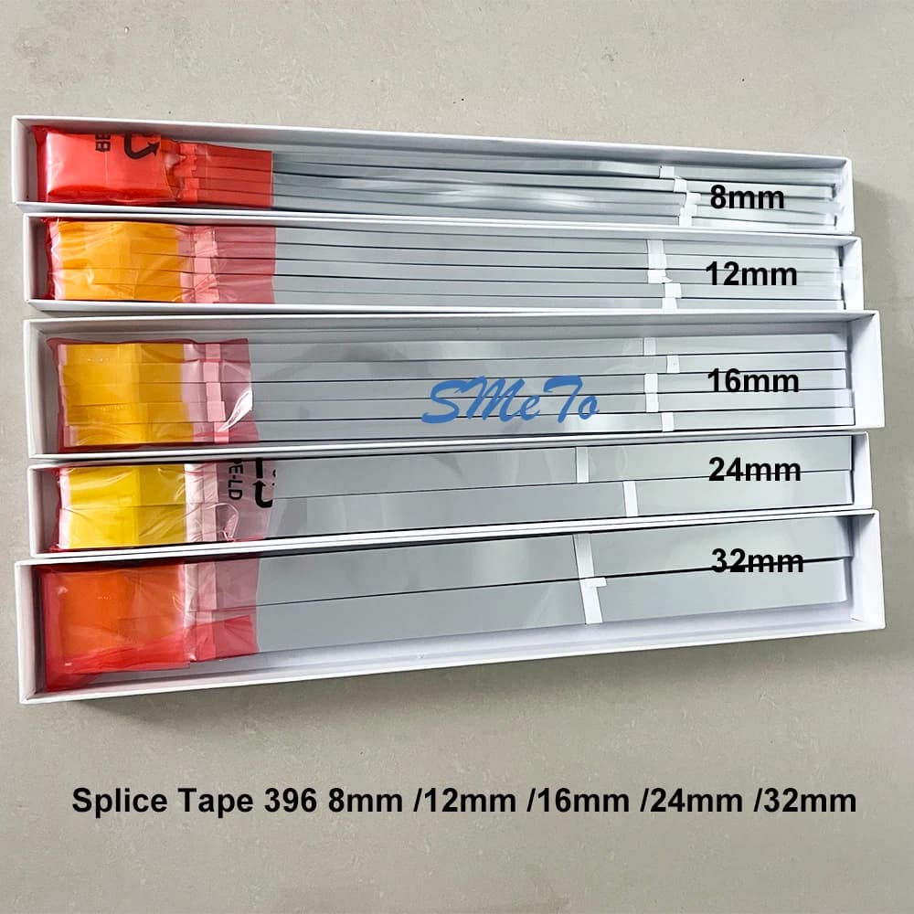 SMT Cover Tape Extender 396mm High Viscosity Anti-static Yellow 8mm 12mm 16mm 24mm 32mm SMT Extension Tape Feeder Belt ESD Tape