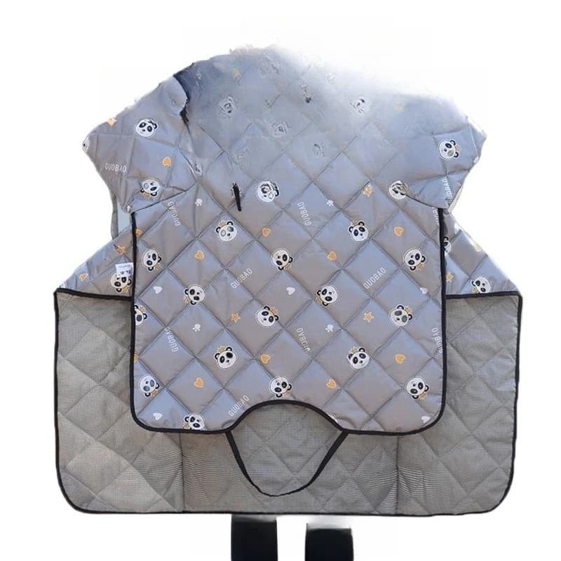 Electric motorcycle windshield waterproof medium and thick four-season universal sunshade windshield