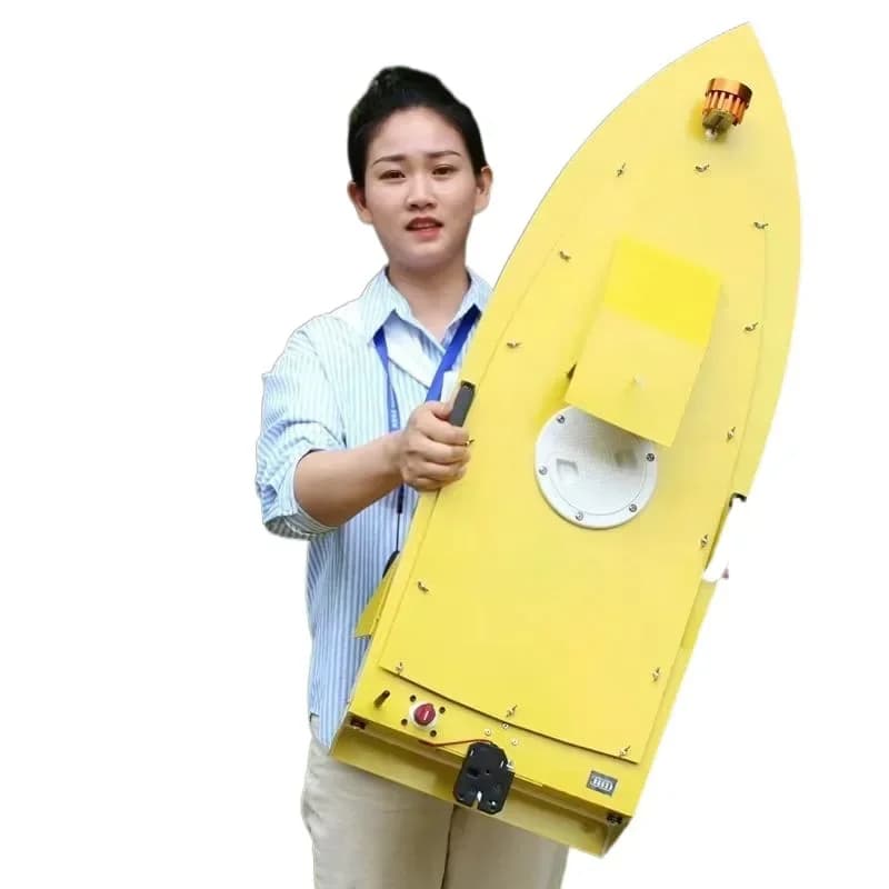 Stainless steel remote control boat