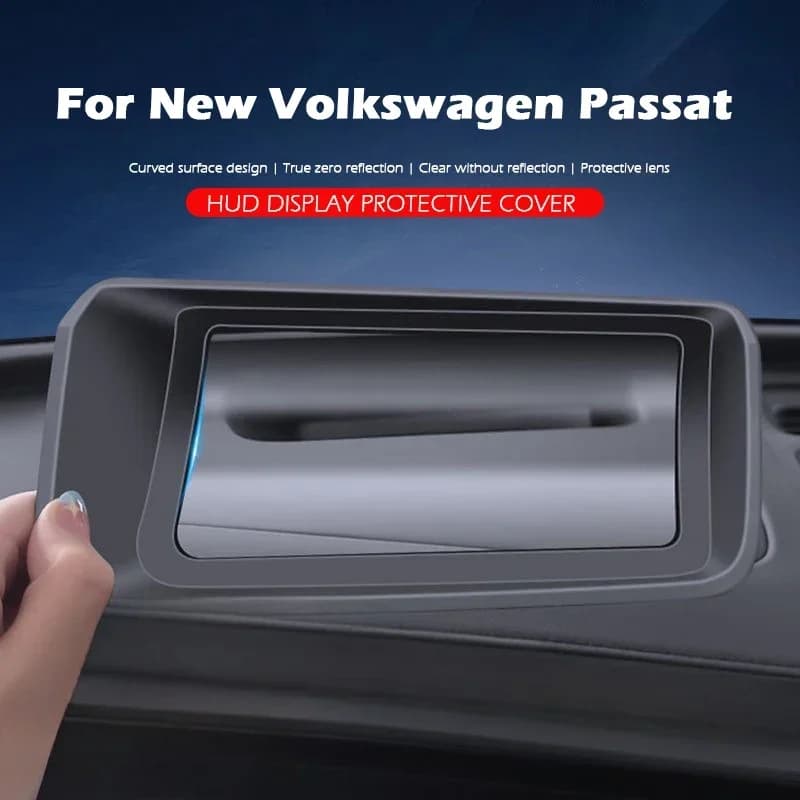 Car Head-up Display Protective Cover For Volkswagen Passat B9 2023 2024 2025  Central HUD Dust Cover Auto Interior Accessories