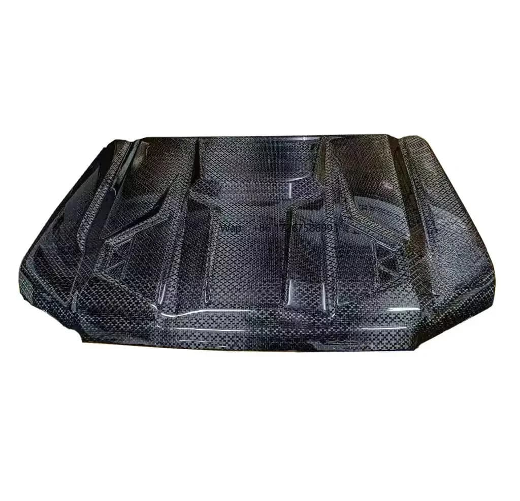 New Condition Carbon Fiber Engine Hood for Ranger T7 Auto Facelift Car Body Kit Accessory