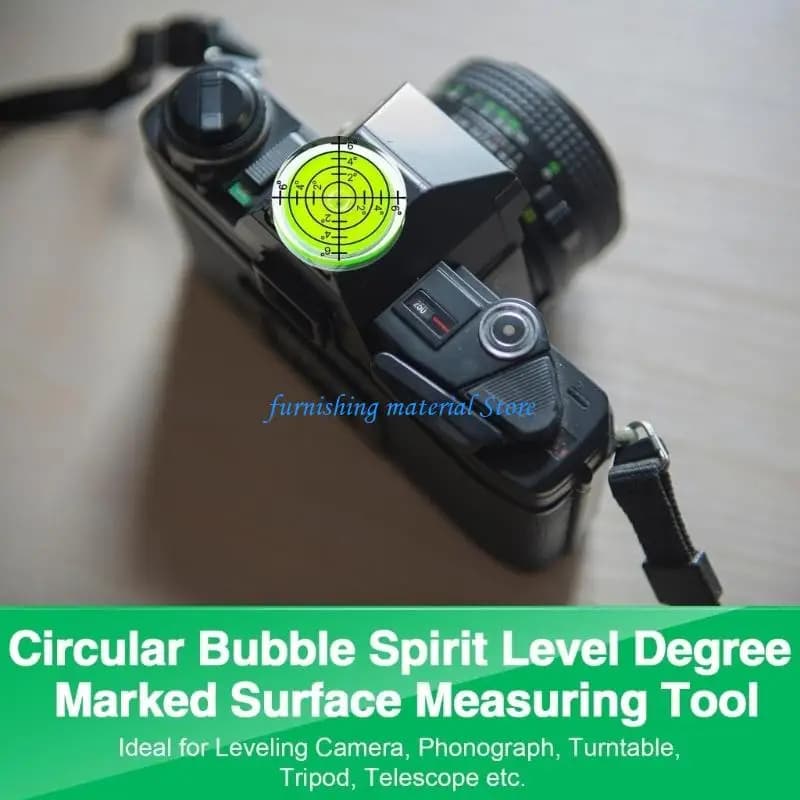Y5GD 10Pcs Clear Acrylic Bubble Levels For Accurate Leveling