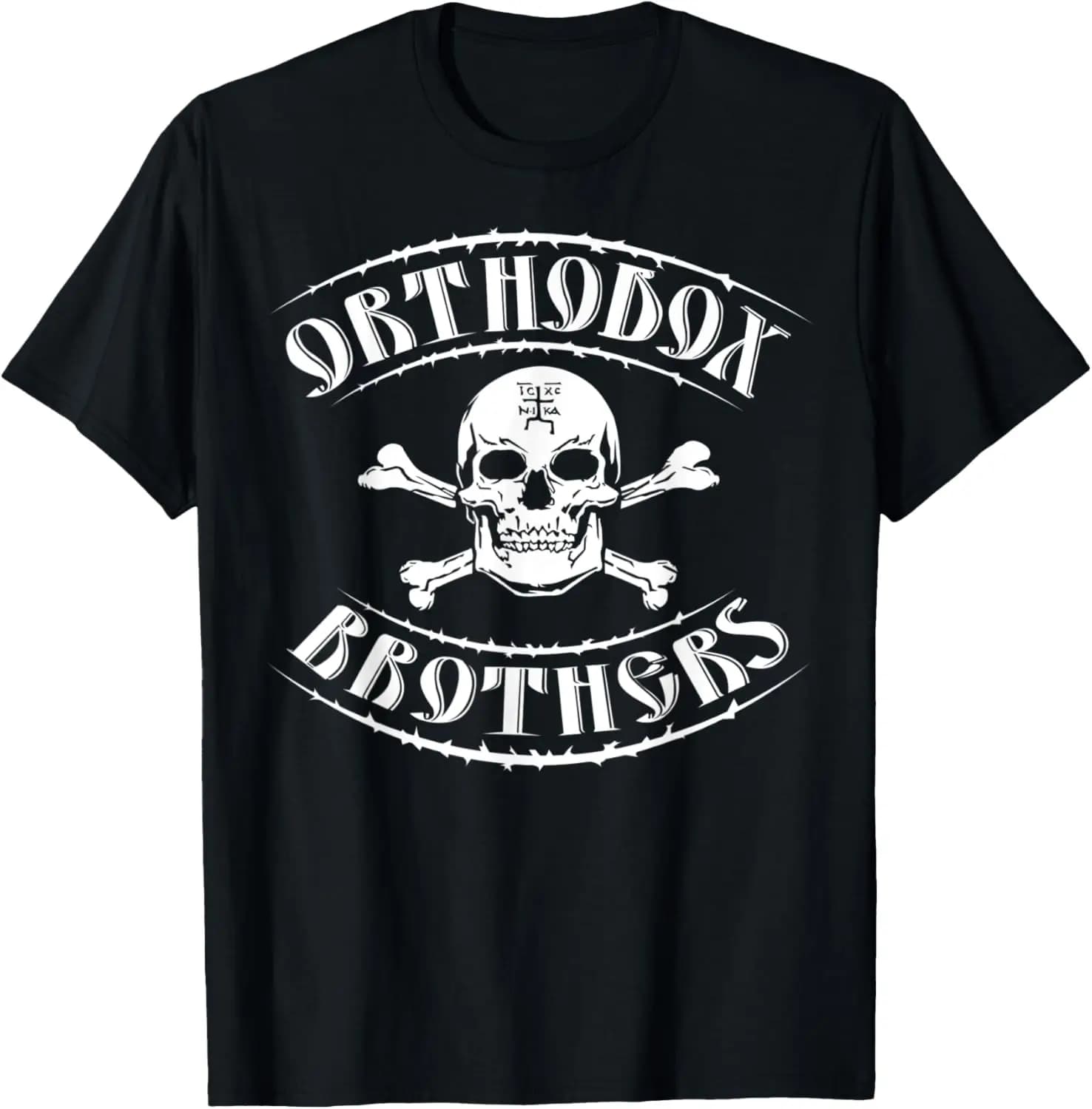Orthodoxy Church Christian Orthodox Brothers Countries T-Shirt Short Sleeve Casual 100% Cotton Men T Shirt