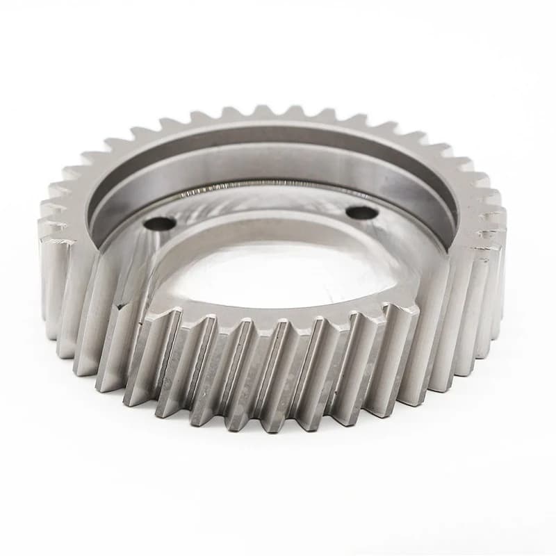 High Precision Durable Engine Helical Gears Replacement Textile Machinery Jet Parts for Industrial Manufacturing Equipment