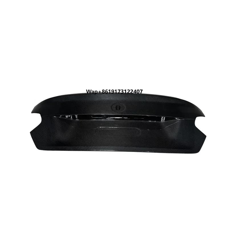 G87 OEM Dry Carbon Fiber Rear Trunk Lid for G87 Prepreg Carbon Fiber Rear Trunk Cover for M2 2023+ G42 G87