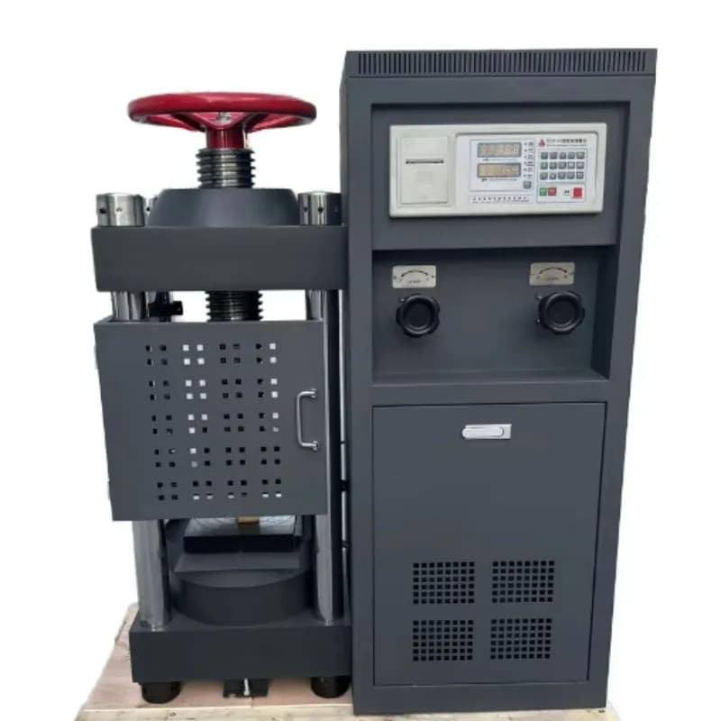 Digital Display Concrete Specimen Pressure Tester  Concrete Hollow Blocks Compression Testing Machine Concrete Testing Equipment