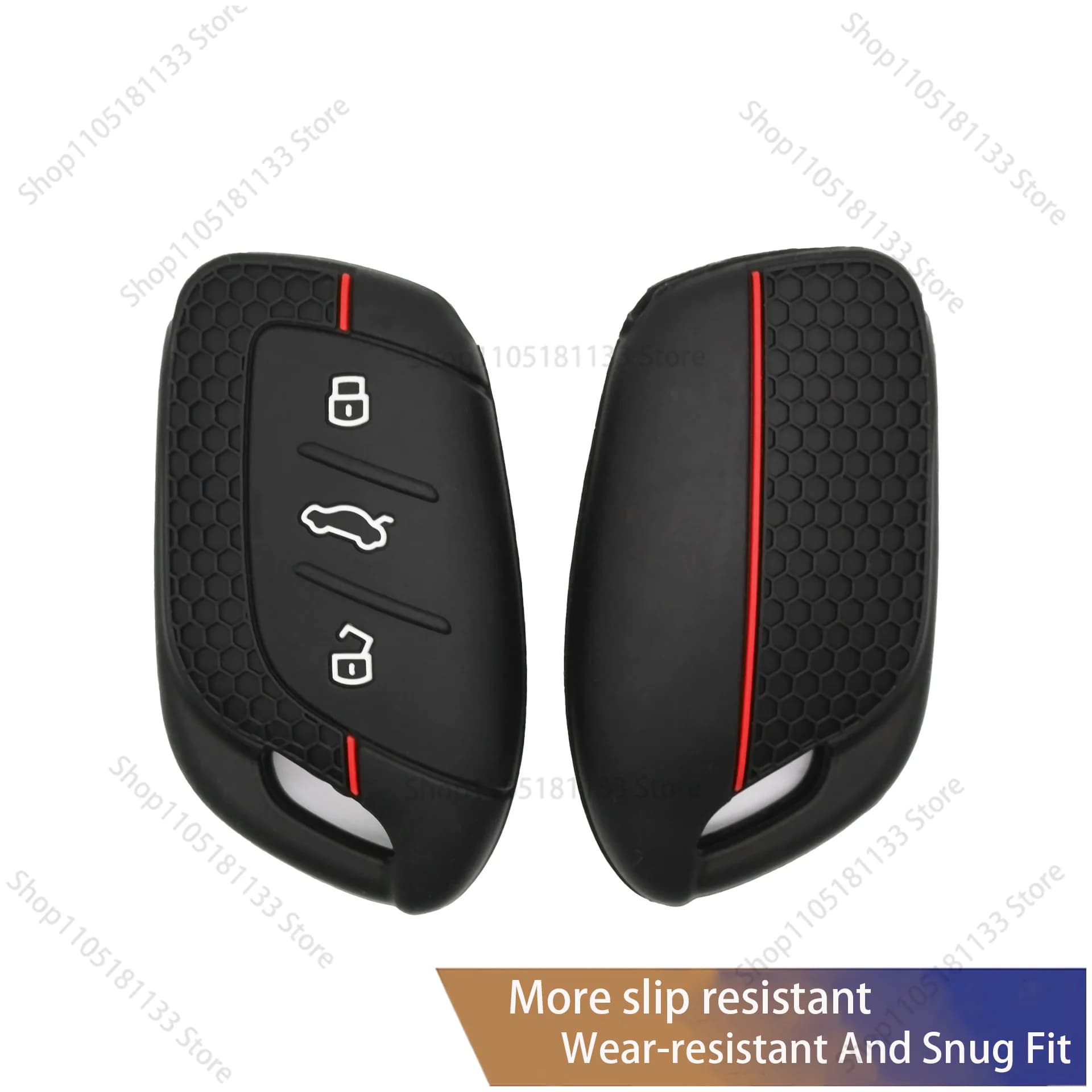 For MG Pilot 3 Button For Roewe i5 Honeycomb Pattern Key Cover Silicone Protective Case Anti Scratch Shockproof Protector