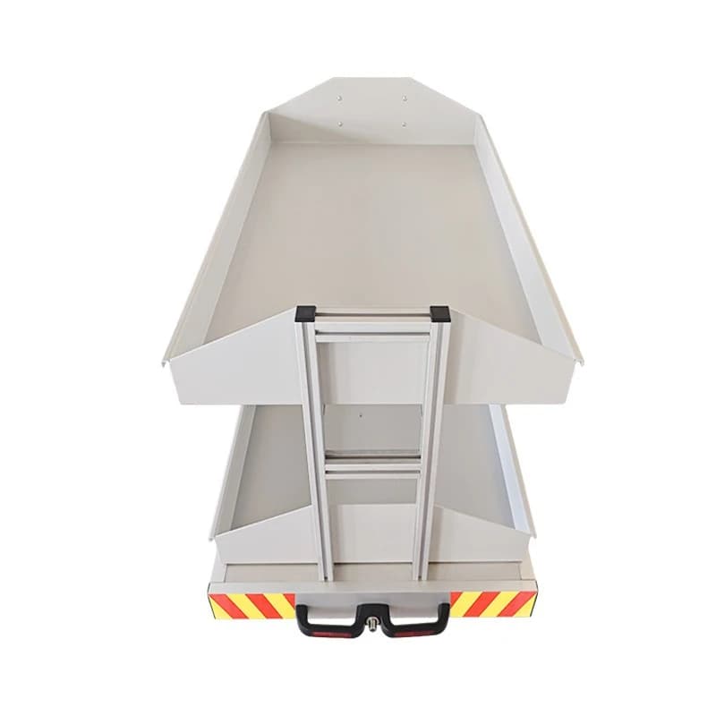 Vehicle generator equipment storage box, aluminum alloy double-layer pulling tool equipment tray