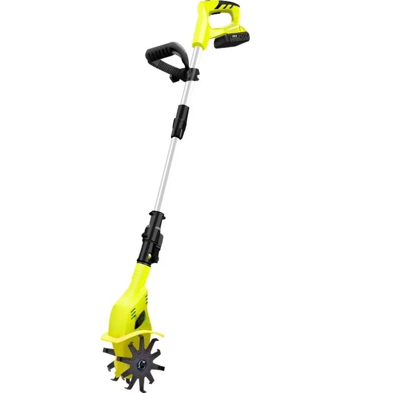 Handheld lithium battery micro-tiller, scarifier, agricultural tiller, small household electric hoe rotary tiller