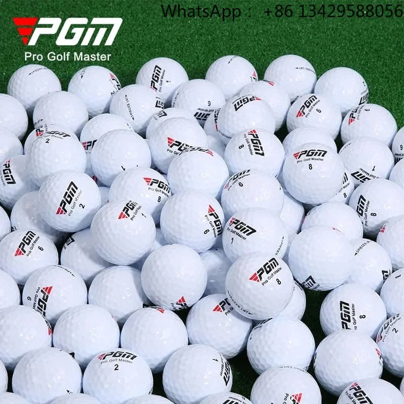 PGM 3 Piece Competition Golf Balls High Performance Tournament Golf Balls Accept Custom Logo and Pattern OEM Order