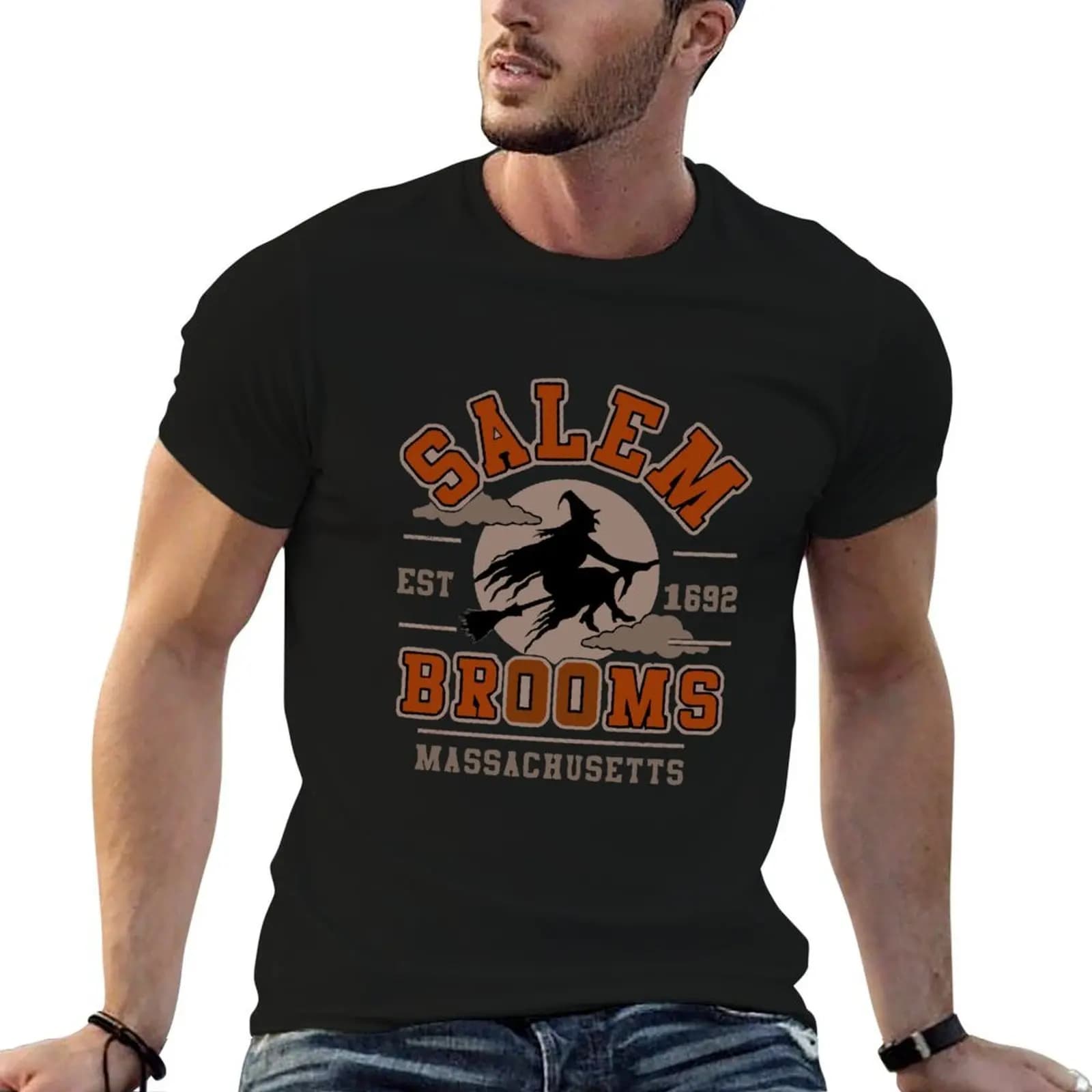 Salem college T-Shirt graphic t shirt vintage basketball graphic tees t shirts men