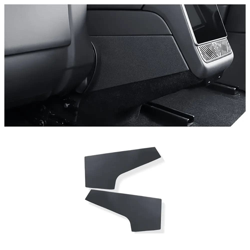 Updated Anti Scratch for Tesla Model 3 Highland 2024 Rear Exhaust Vent Cover& Anti Kick Plate Modification Accessories