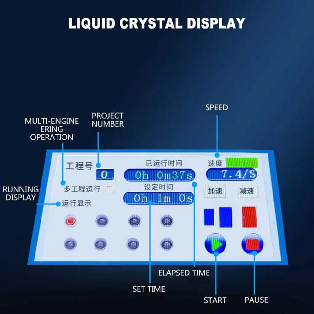 Clapping style LCD Aseptic Homogenizer Stainless Steel Percussion Homogenizer Tissue Mashing Homogeneous Disperser 220V