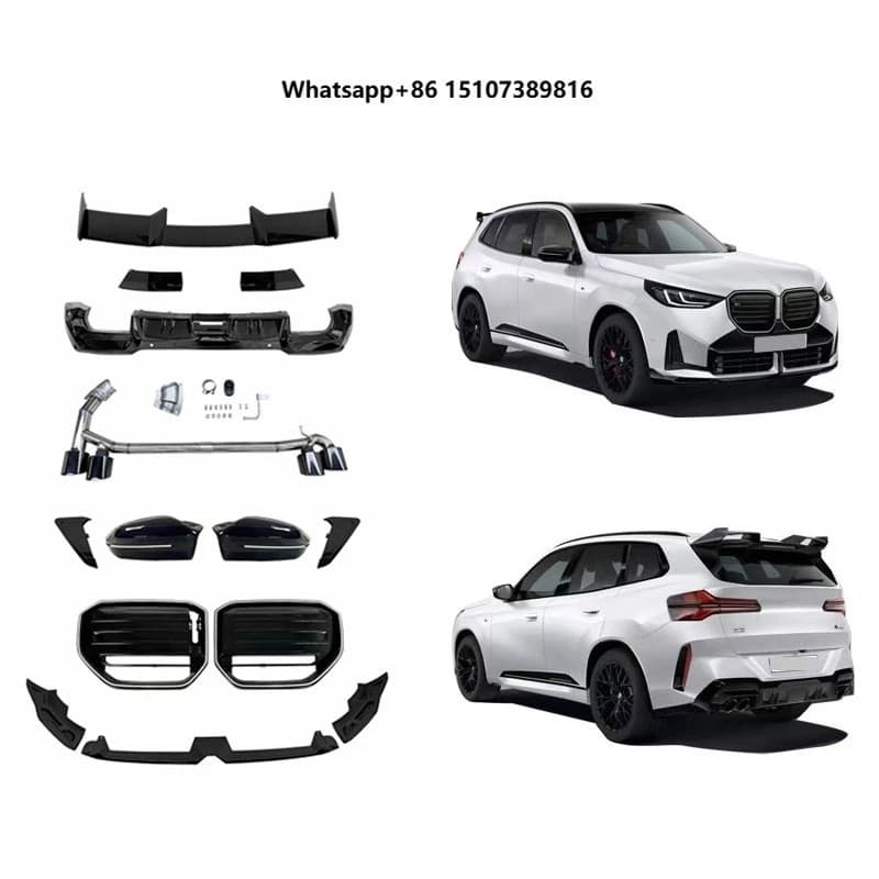 Body Kit for X3 G45 2025-2026 Upgrade MP Kit Front Lip Spoiler Fender Vent Rear Spoiler Diffuser Exhaust Tip