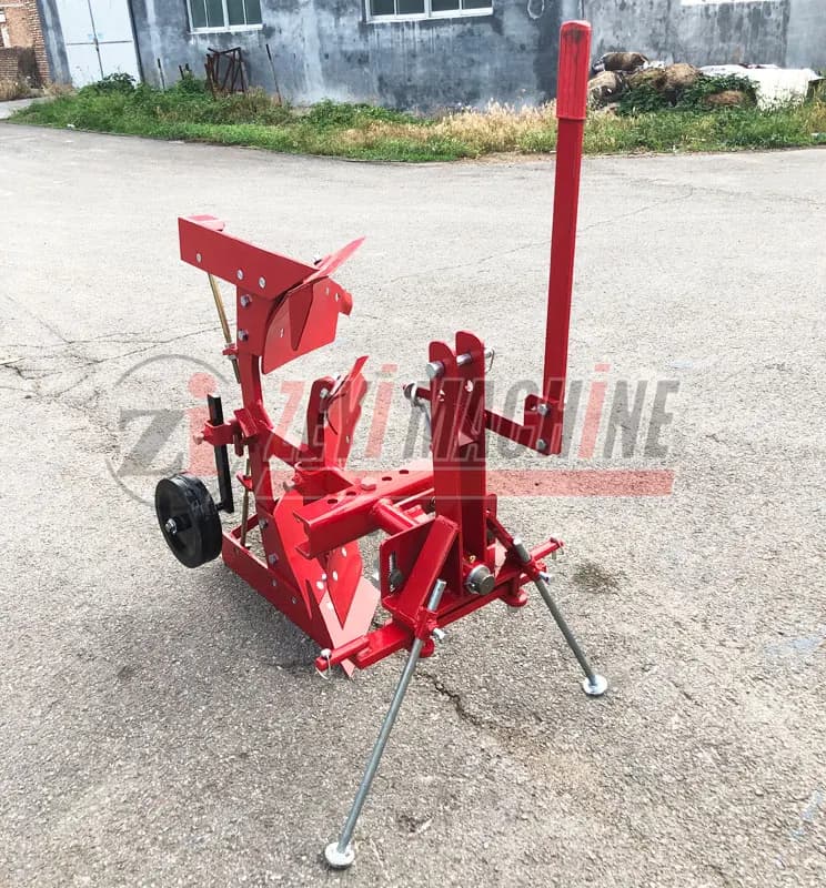 New Design Energy Saving And Durable Agricultural 3 Point Mount Single Plow Manual Reversible Plow Tractor