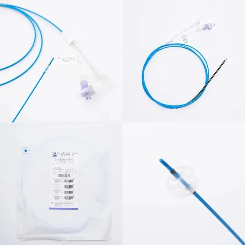 Single Use Triple Lumen Stone Retrieval Balloon ER-TL300 Supporting ERCP Biliary Tract Endoscopic Treatment
