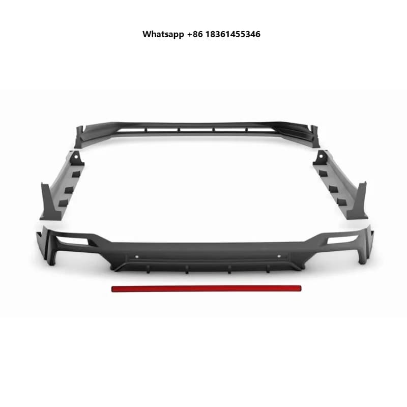 For Avalon 2019-2024 modified Front shovel Rear Lip with lmap Side skirt Body kit Surround Auto Parts Car kit