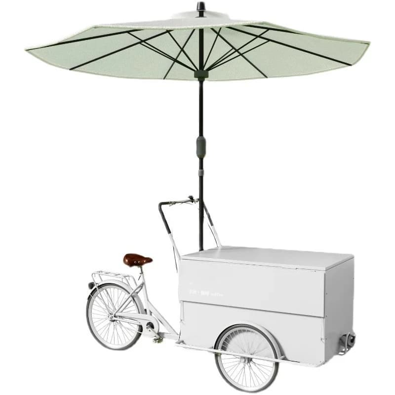 Tricycle stall snack car stall dining car fried skewers stall