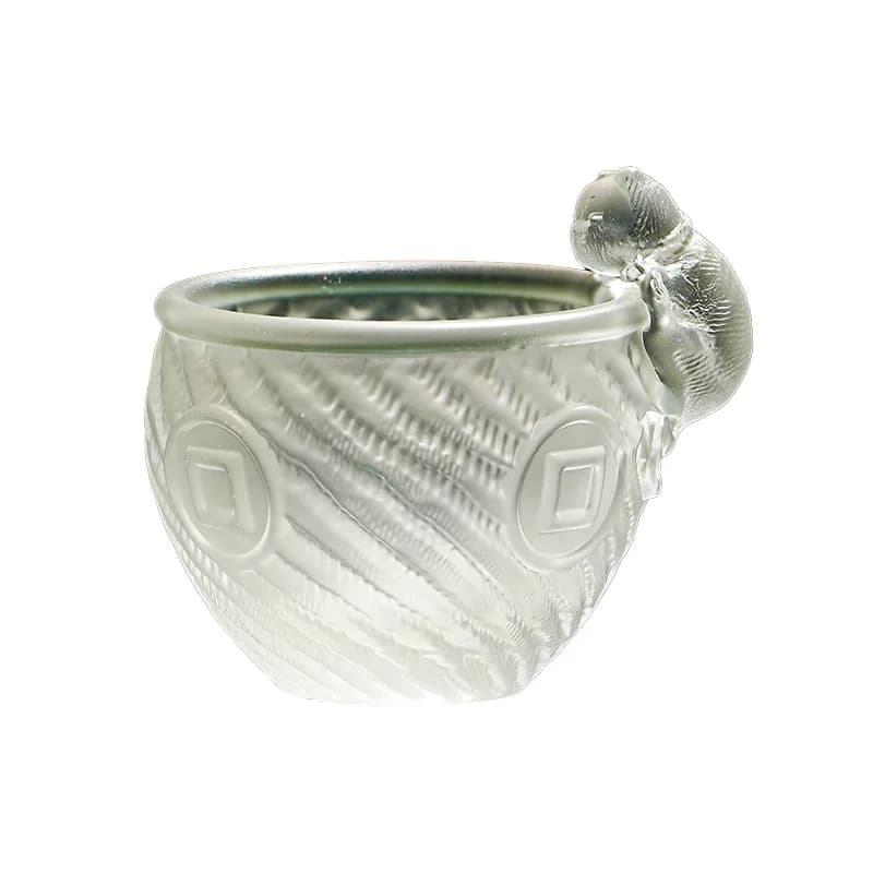 Cat cup fish tank water tank relief Forbidden City cute female teacup tea cup