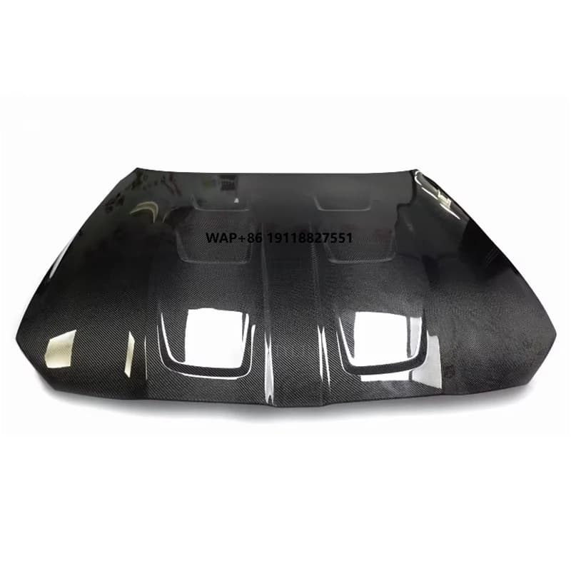 New G80 M3 M4 G82 G83 AC Style Bonnet Dry Carbon Fiber Car Body Kit Engine Hood Front Cover