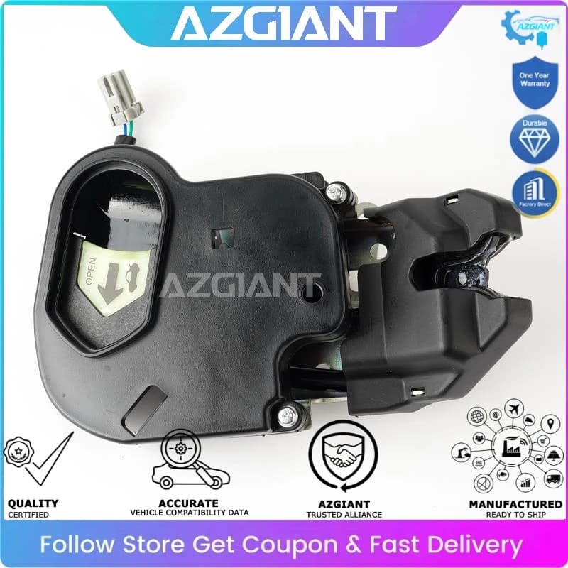 AZGIANT Car Rear Trunk Lid Tailgate Latch Lock Motor Actuator 3Pin for Honda Accord Civic Acura TL Replacement OE#74851-SNA-A22