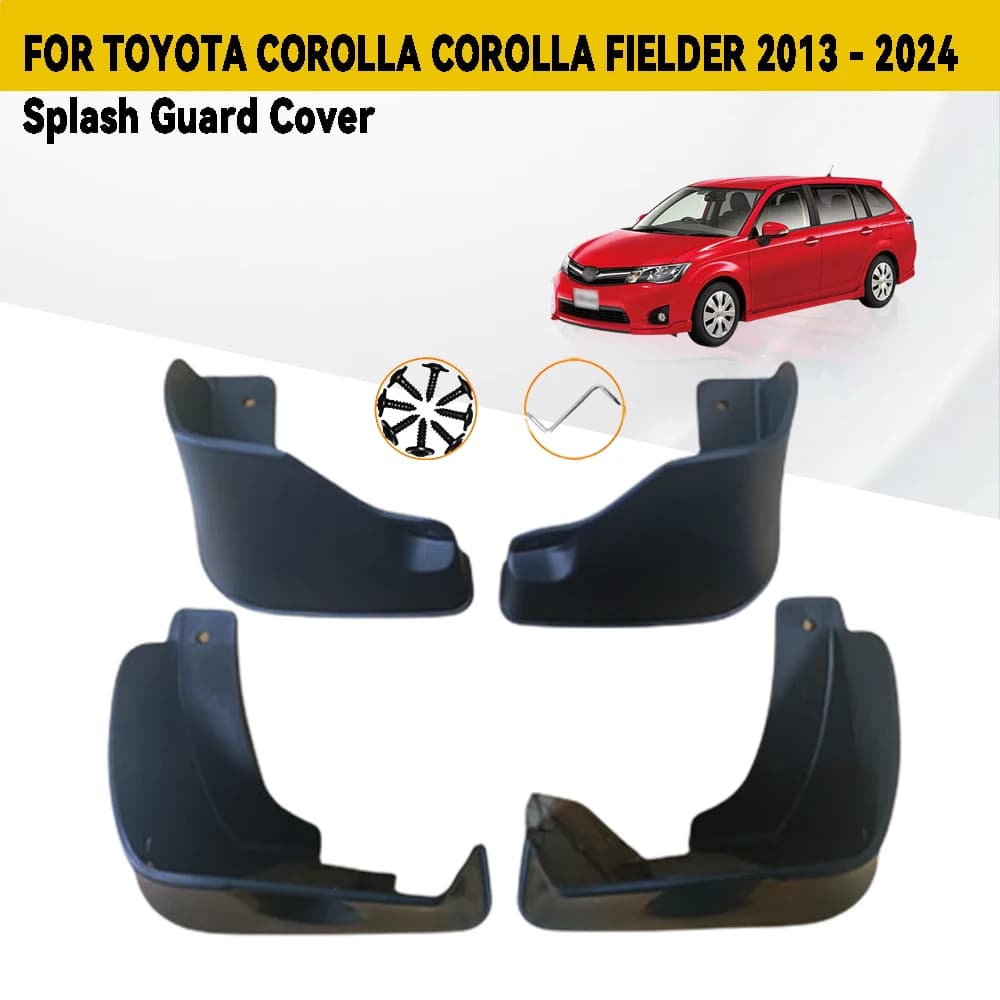Car Mudguard For Toyota Corolla Fielder 2013 - 2024 Car Mud Flaps Guards Splash Flap Fender Accessories