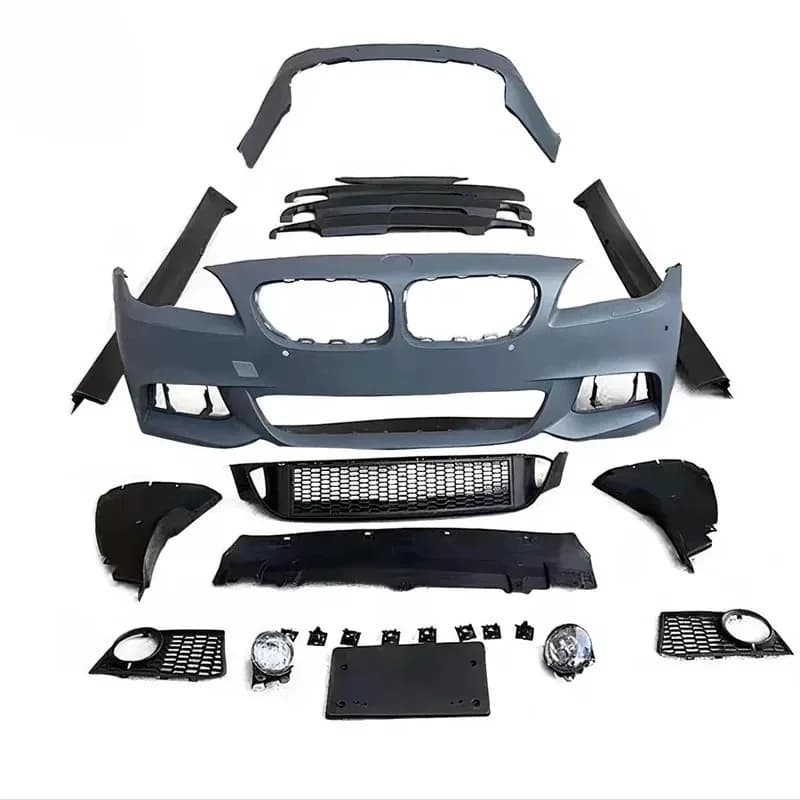 Premium Durle Bodykit UPGR Side Skirts Rear Diffuser Conversion Kit For  5 Series F10 2010-2017 Car Bumpers