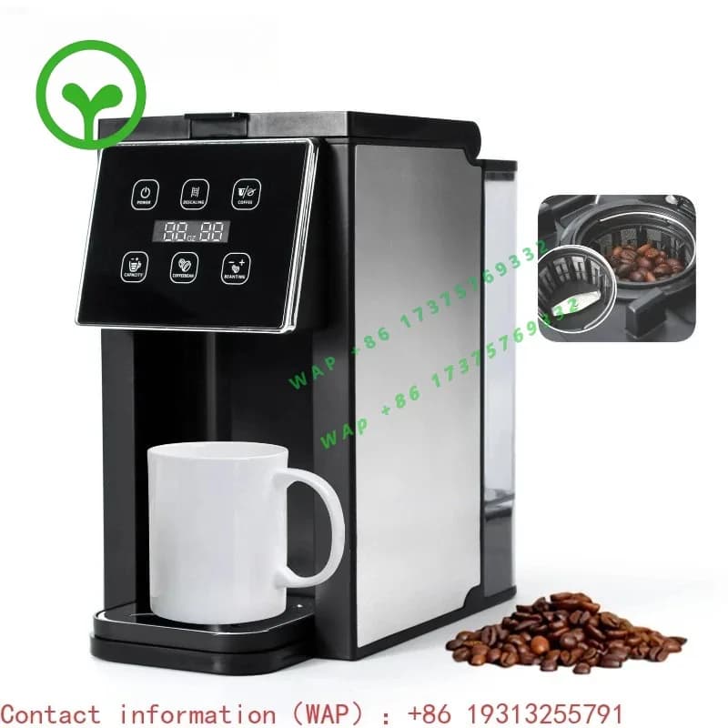 【2026】12 Cup Coffee Maker Built In Blade Grinder For Beans Or Ground Coffee Programmable Coffee Machine