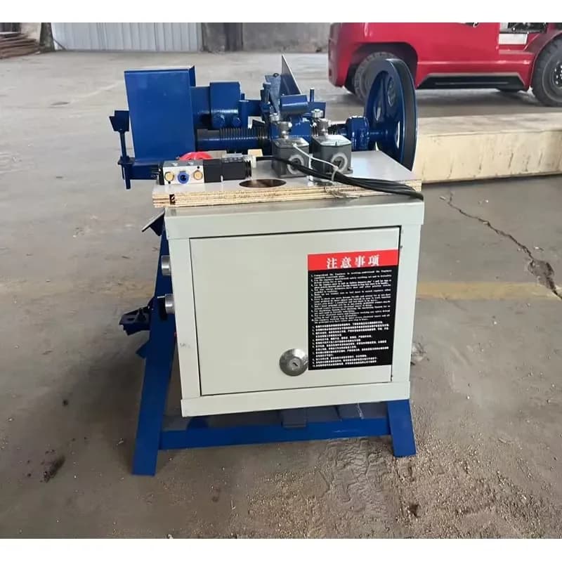 CE Certification New Tool Wooden Handle Wood Rod Screw Making Machine 500mm Length Thread Wood Rod Stick Rolling Wood