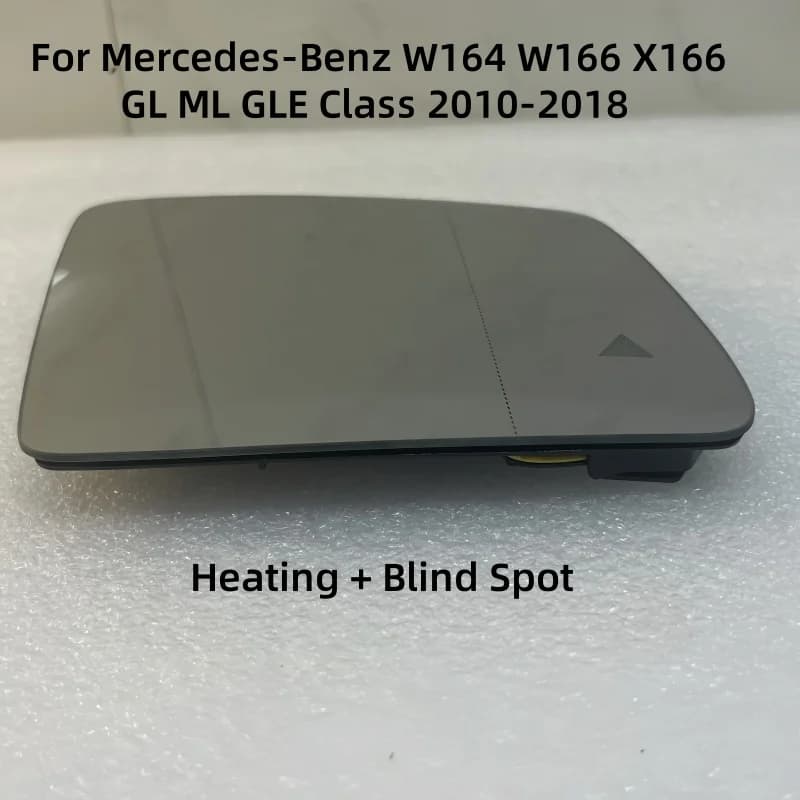 For Mercedes-Benz W164 W166 X166 GL ML GLE Class 2010-2018Heated Blind Spot Warning Rear Mirror Glass High quality Car Dimming
