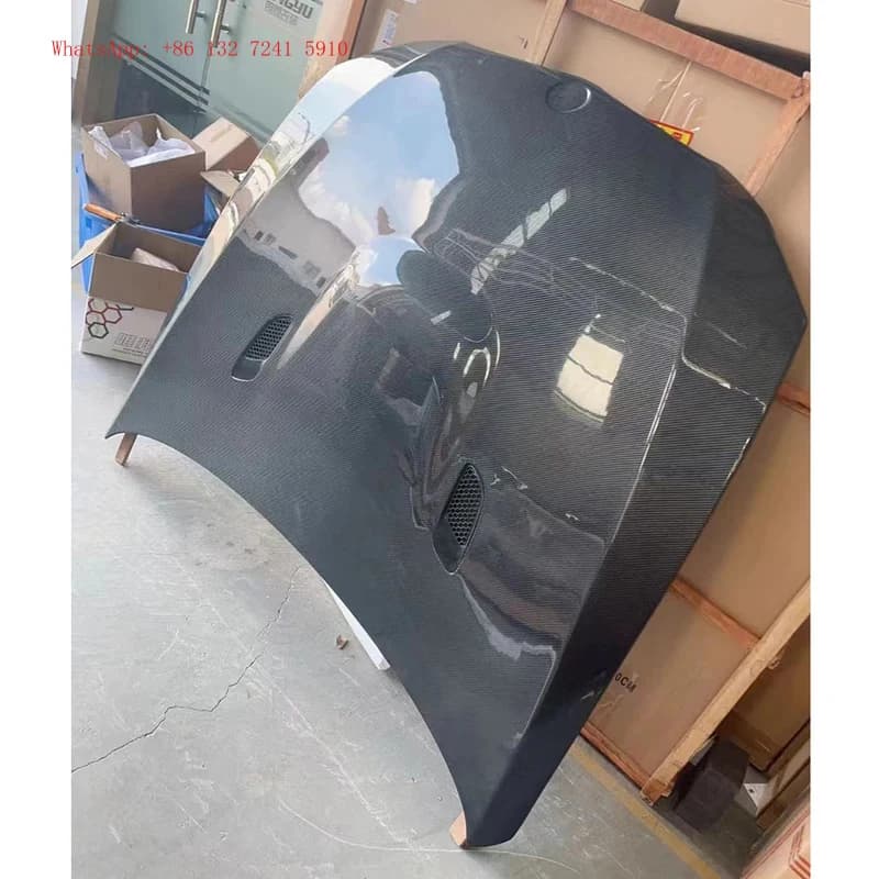 Hot Sale Carbon Fiber Upgrade Modification Front Engine Hood Bonnet Covers For  M3 E92