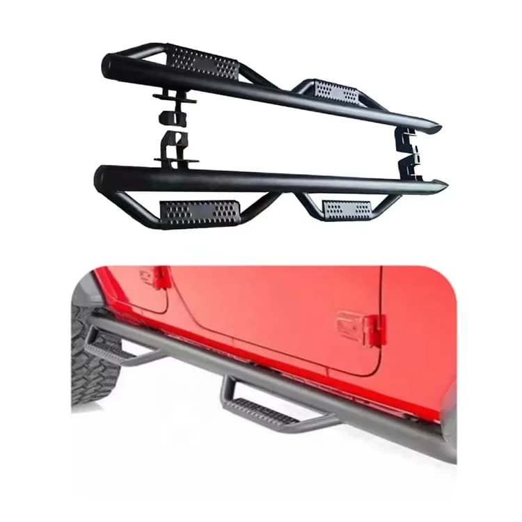 For Ford Bronco 2021-2024 Running Boards Car 4x4 Off-Road Accessories Steel 2/4 Door Rock Slide Pedal Side Step