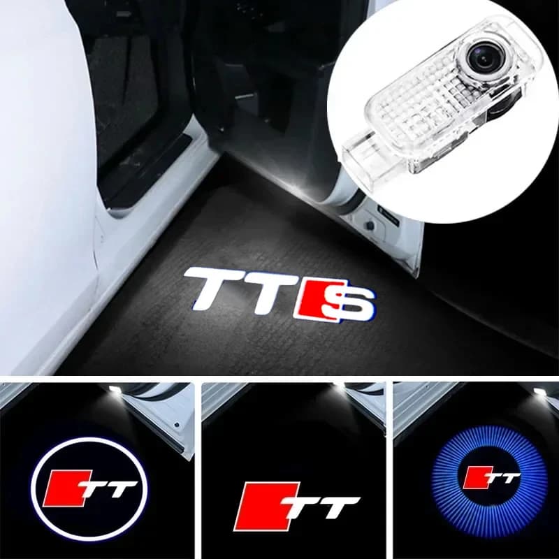 2PCS LED Car Door Welcome Shadow Atmosphere Projector Ghost Logo Lamps For Jaguar XEL Badge 2019 Auto Modification Accessories